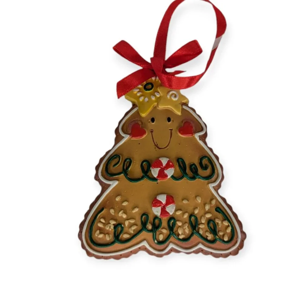 Gingerbread Christmas Tree Ornament